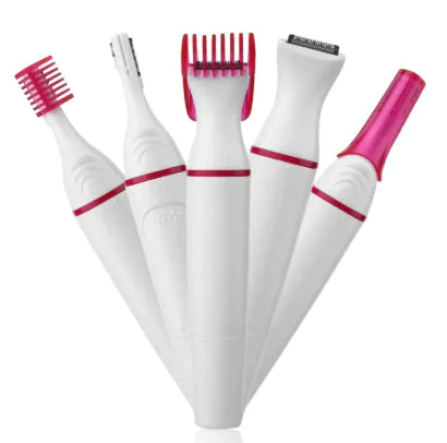 5 In 1 Women Hair Removal Shaver